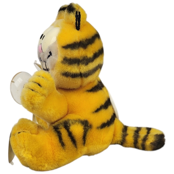 Garfield "Stuck on You" Window Cling 7.5" Plush - Dakin 1981 - Picture 2 of 5